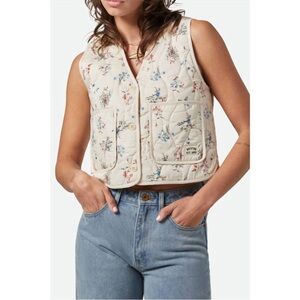 Brixton Ditsy Floral Quilted Vest